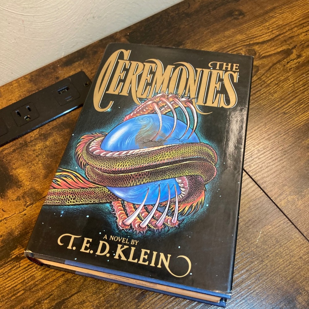 The Ceremonies T.E.D. Klein 1984 First Edition Hardcover Viking Press Horror